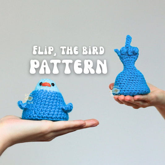 Flip, the bird CROCHET PATTERN