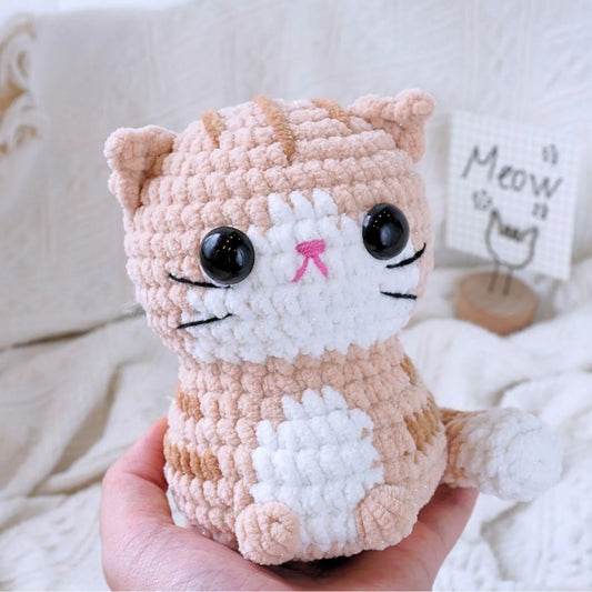 16in1 Chonky Cats Crochet Patterns Bundle - Amigurumi Cat Plushies