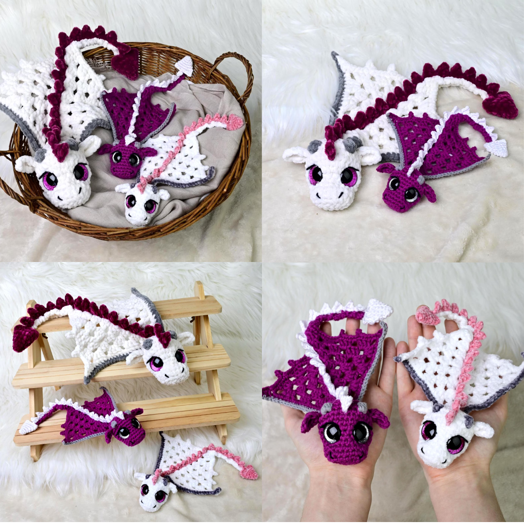 The Ultimate Collection: Beloved Amigurumi Characters 4-in-1 Pattern Bundle.