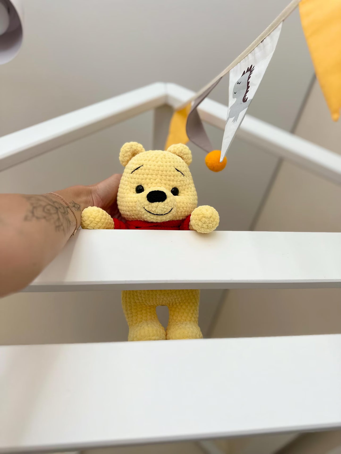 Winnie the pooh crochet pattern Adorable plus toy amigurumi pattern