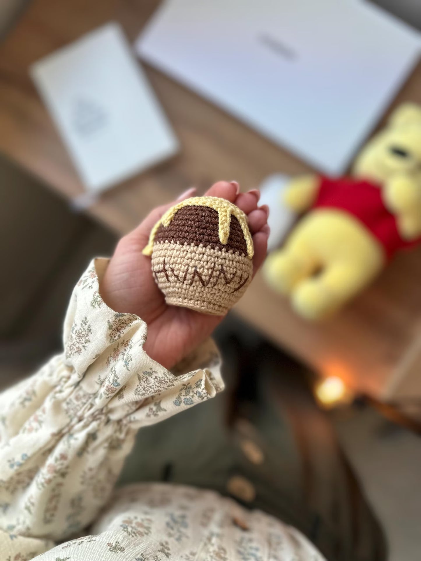 Winnie the pooh crochet pattern Adorable plus toy amigurumi pattern