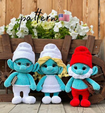 Crochet plush Family Pattern Crochet bundle amigurumi pattern